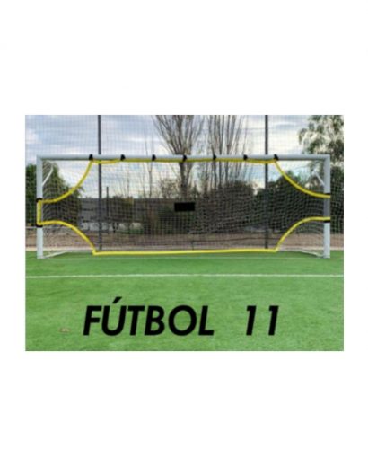 Malla  para Arco  Fútbol 11 tiro de precisión sin huecos calibre 5