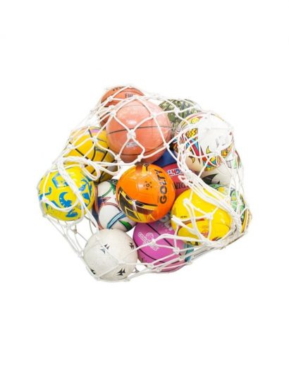 Malla para guardar balones