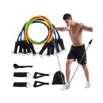 Set de 5 bandas tubulares con accesorios